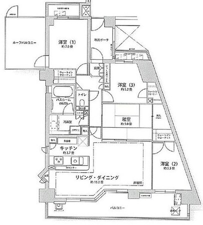 西立川フォレストアヴェニューの物件間取画像